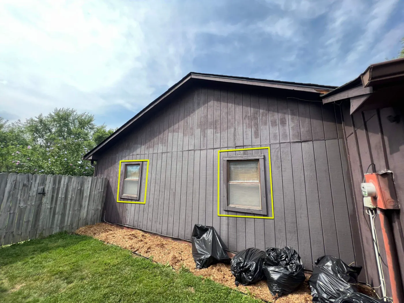Energy-efficient windows installed in a Chatham Hills home